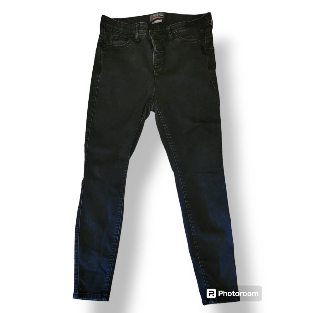 Torrid Black Bombshell Skinny Super Soft Button Fly Jeans - Size 14R